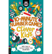 image //www.c...10:MINUTE NUMBER GAMES FOR CLEVER KIDS®: MORE THAN 100 PUZZLES TO BOOST YOUR BRAINPOWER Paperback Moore Dickason Gareth Chris