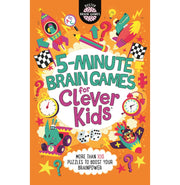 image //www.c...5:MINUTE BRAIN GAMES FOR CLEVER KIDS Paperback Moore Dickason Gareth Chris