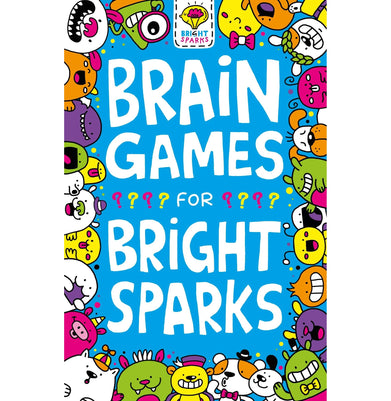 imagBRAIN GAMES FOR BRIGHT SPARKS Paperback Moore Bradley Gareth Jess 30%OFF, Activity And Puzzles, Books, BOOKS5, Brain Games for Bright Sparks, December Book Sale, Kids Books, Non Discounted Products, WBD2025 crossword.in