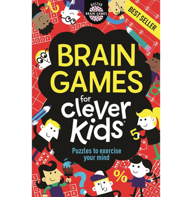 imagBRAIN GAMES FOR CLEVER KIDS Paperback Moore Gareth Paperback Moore Gareth