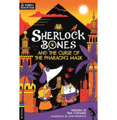 imagSHERLOCK BONES AND THE CURSE OF THE PHARAOH'S MASK Paperback Collins Bigwood Tim John