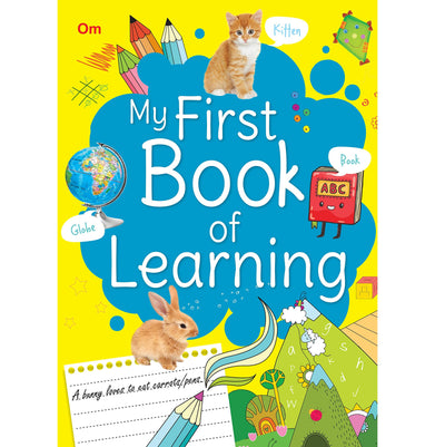 imagMy First Book of Learning:ABC123ColoursShapesFruitsVegetablesAnimalsWordsRhymesOpposites Paperback Om Books Editorial Team