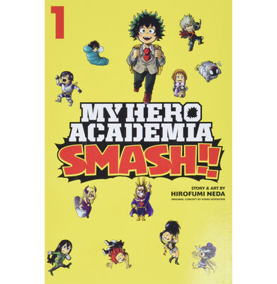 imagMy Hero Academia: Smash!! Vol. 1 Volume 1 Horikoshi Kohei and Neda Hirofumi Paperback Horikoshi Kohei and Neda Hirofumi