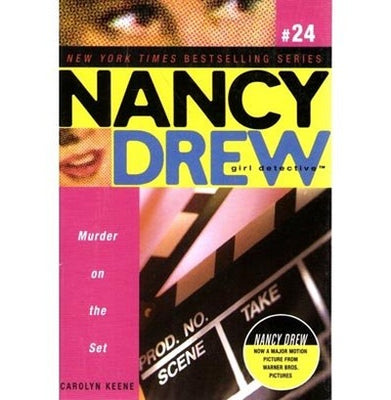 imagNANCY DREW 24: MURDER ON THE SET Paperback Keene Carolyn