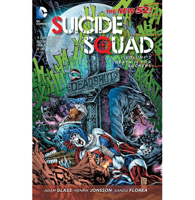imagNew 52 Suicide Squad 3: Death is for Suckers The New 52 Paperback Glass Adam