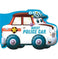 imag1Noisy Police Car Die:Cut Shaped Vehicles Igloo Books