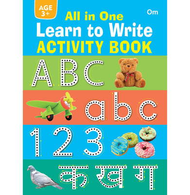 imagActivity Book : All in One Learn to Write Activity Book: ABC Paperback Om Books Editorial Team