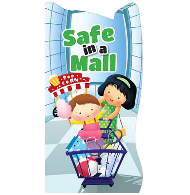 imagBoard Book: Safe in a Mall Let's be Safe Board book Om Books Editorial Team