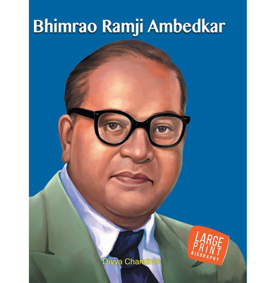 imagLarge Print: Bhimrao Ramji Ambedkar Illustrated Biography Hardcover Divya Chandhok