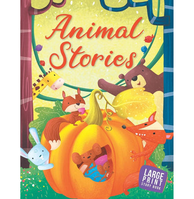 imagStory Book : Animal Stories : Large Print Hardcover Om Books Editorial Team