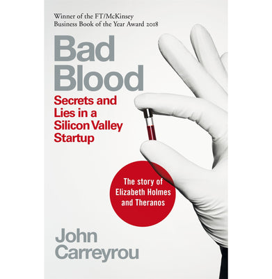 imagBad Blood: Secrets and Lies in a Silicon Valley Startup Paperback Carreyrou John