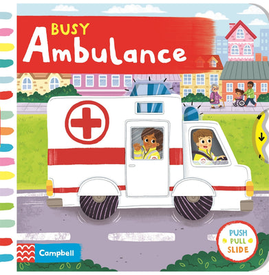 imagBusy Ambulance Board book Campbell Books Louise Forshaw