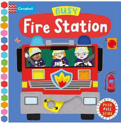 imagBusy Books: Busy Fire Station Board book Campbell Books