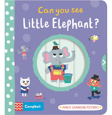 imagCan You See Little Elephant [Board book] Campbell Books | Crossword.in
