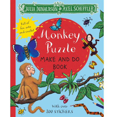 imagMonkey Puzzle Make and Do Paperback Julia Donaldson 3-5 Years, Books, BOOKS5, Child Mythology, Children Holiday Reads, December Book Sale, Kids Books, Monkey Puzzle Make and Do Book, Non Discounted Products, WBD2025 crossword.in