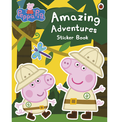 imagPeppa Pig: Amazing Adventures Sticker Book Paperback Peppa Pig Paperback Peppa Pig