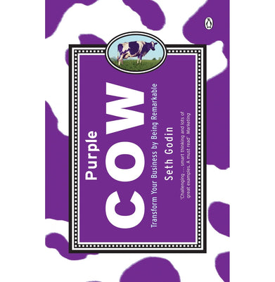 imagPurple Cow: Transform Your Business by Being Remarkable Paperback Godin Seth Paperback Godin Seth