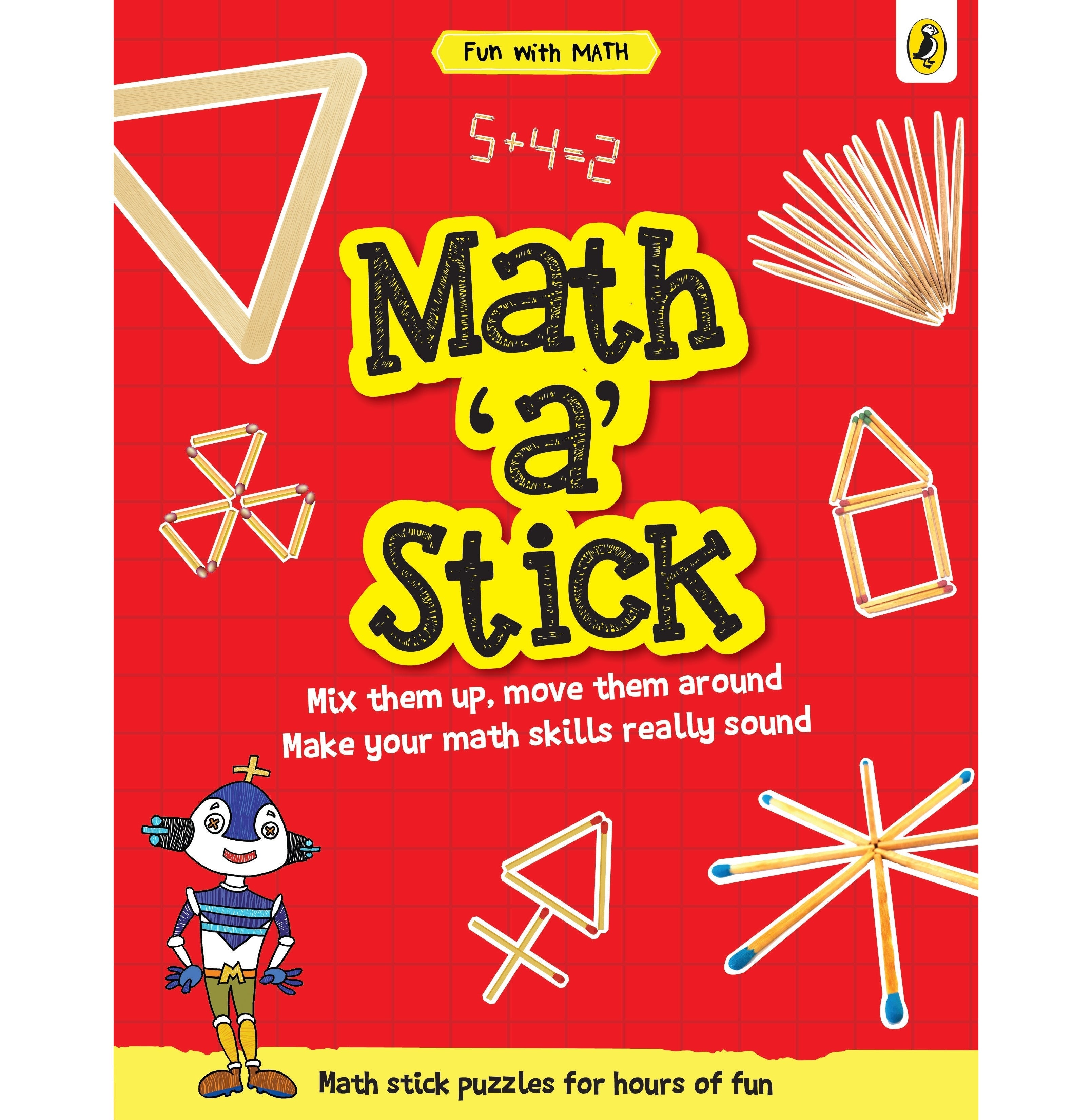 Fwm Series: Math-A-Stick By Sonia Mehta Paperback Activity And Puzzles ...