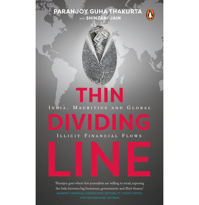 imagThin Dividing Line : India Mauritius: India Mauritius and Global Illicit financial flows Hardcover Thakurta Paranjoy Guja and Jain Shinzani