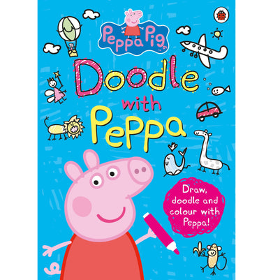 imagPeppa Pig: Doodle with Peppa Paperback Peppa Pig Paperback LADYBIRD