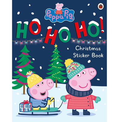 imagPeppa Pig: Ho Ho Ho! Christmas Sticker Book Paperback NA