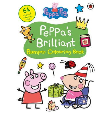 imagPeppa Pig: Peppa's Brilliant Bumper Colouring Book Paperback Peppa Pig