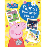image //www.c...Peppa Pig: Peppa’s Favourite Places: Sticker Scenes Book Paperback Peppa Pig