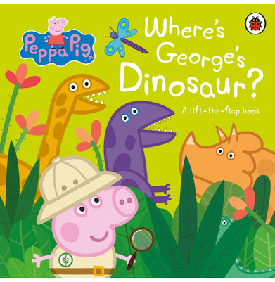 imagPeppa Pig: Where's George's Dinosaur?: A Lift The Flap Book Board book Peppa Pig