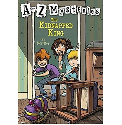 imagA to Z Mysteries: The Kidnapped King A Stepping Stone Book TM : 11 Paperback Roy Ron and Gurney John Steven Paperback Ron Roy