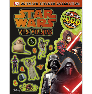 imagStar Wars Vile Villains Ultimate Sticker Collection Jones Matt and DK