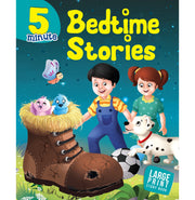image //www.c...Story Book: 5 Minute Bedtime Stories for children Large Print Paperback Om Books Editorial Team