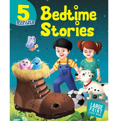 imagStory Book: 5 Minute Bedtime Stories for children Large Print Paperback Om Books Editorial Team