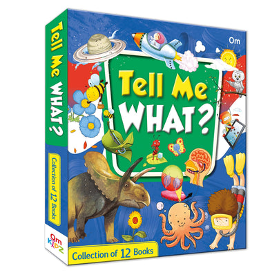 imagTell Me What? : Encyclopedia for Kids : Collection of 12 Books : Early Learning Books for Kids : Age 6 : 8 years : General Knowledge Books for Children GK for Kids Paperback Om Books Editorial Team