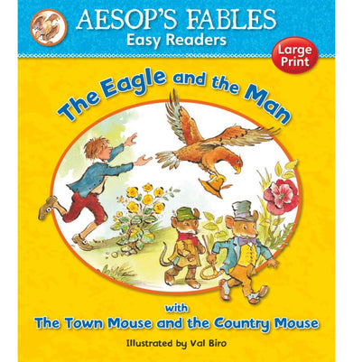 imagThe Eagle and the Man & The Town Mouse and the Country Mouse Aesop's Fables Easy Readers Paperback Giles Sophie and Biro Val