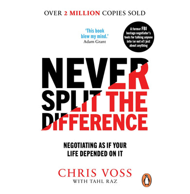 imagNever Split the Difference Books, BOOKS5, Business & Management, Business & Management Top 50, December Book Sale, Entrepreneurship & Management, Never Split the Difference, WBD2025 crossword.in