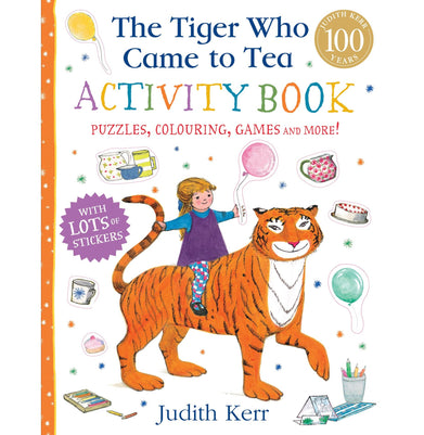 imagThe Tiger Who Came to Tea Activity Book Kerr Judith